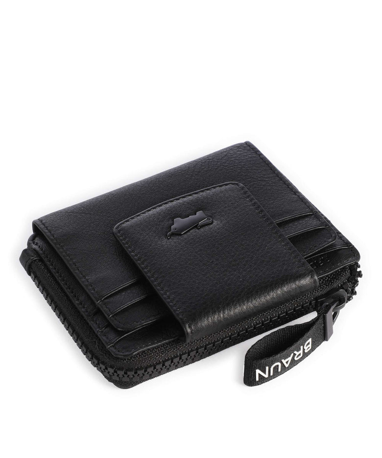 Braun Büffel Capri Credit card holder schwarz