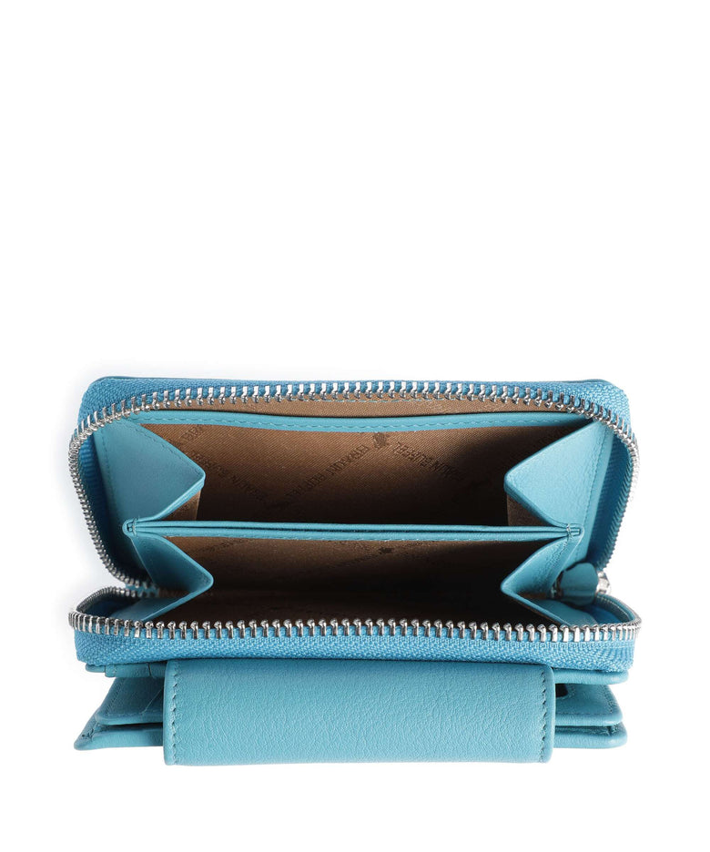 Braun Büffel Joy RFID Wallet türkis