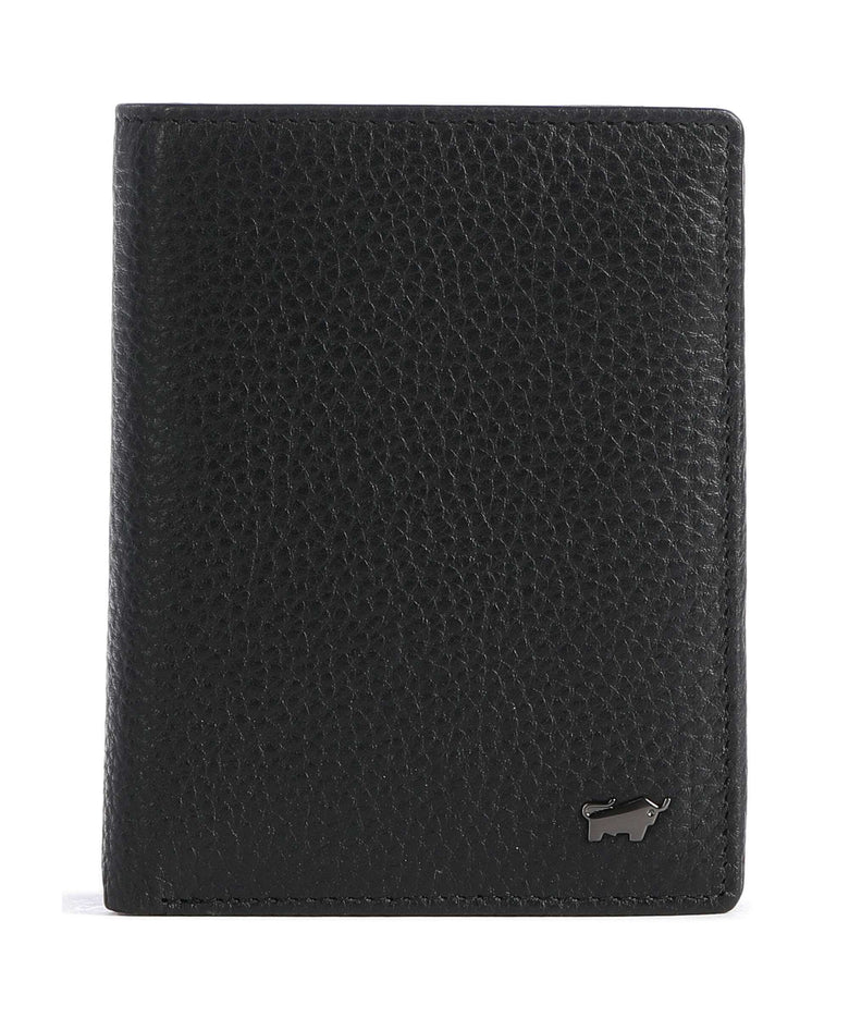 Braun Büffel Theo Wallet schwarz