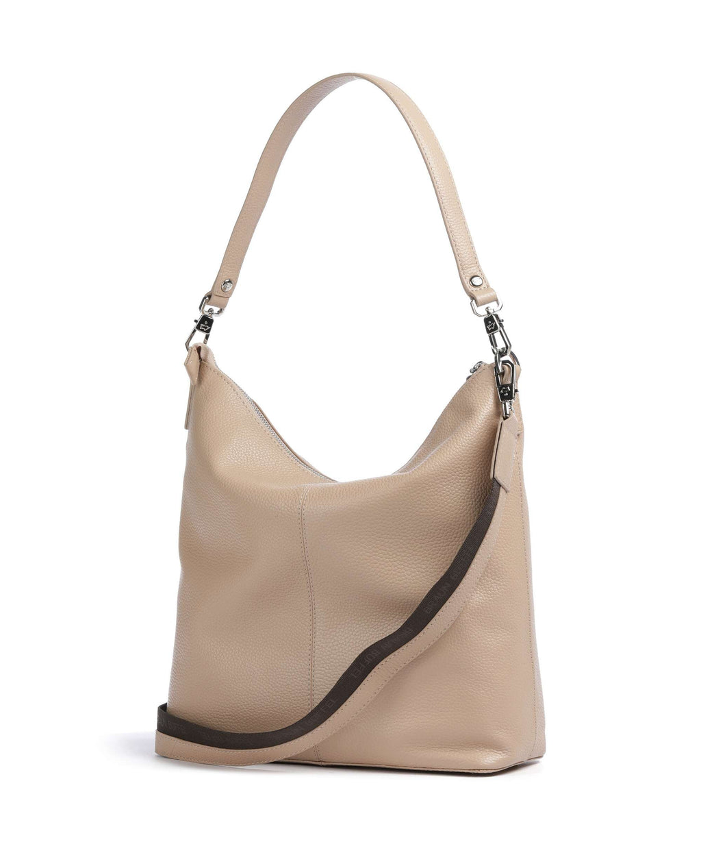 Braun Büffel Hanna M Hobo bag creme