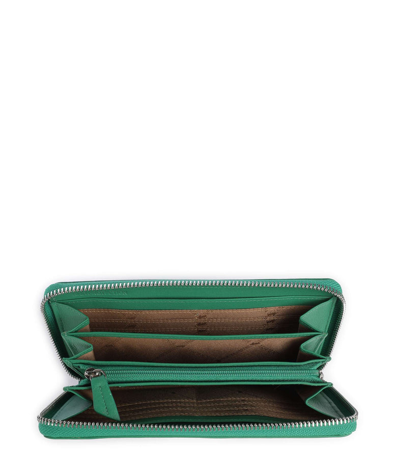 Braun Büffel Joy Wallet fern green