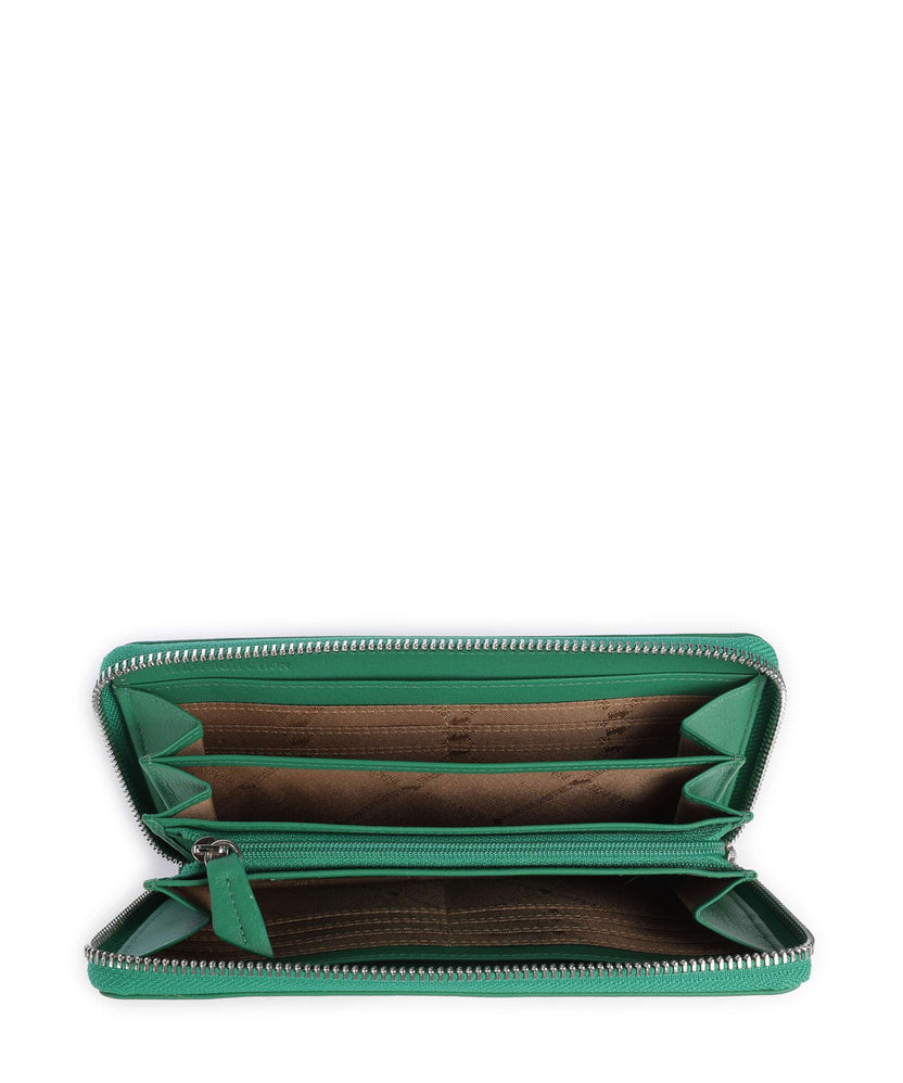 Braun Büffel Joy Wallet fern green