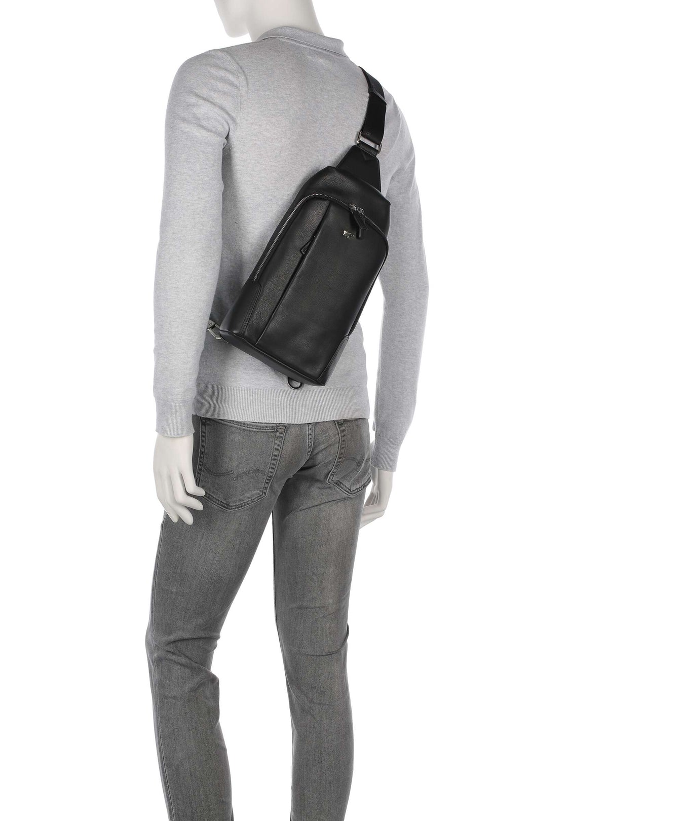 Braun Büffel Golf Sling bag black