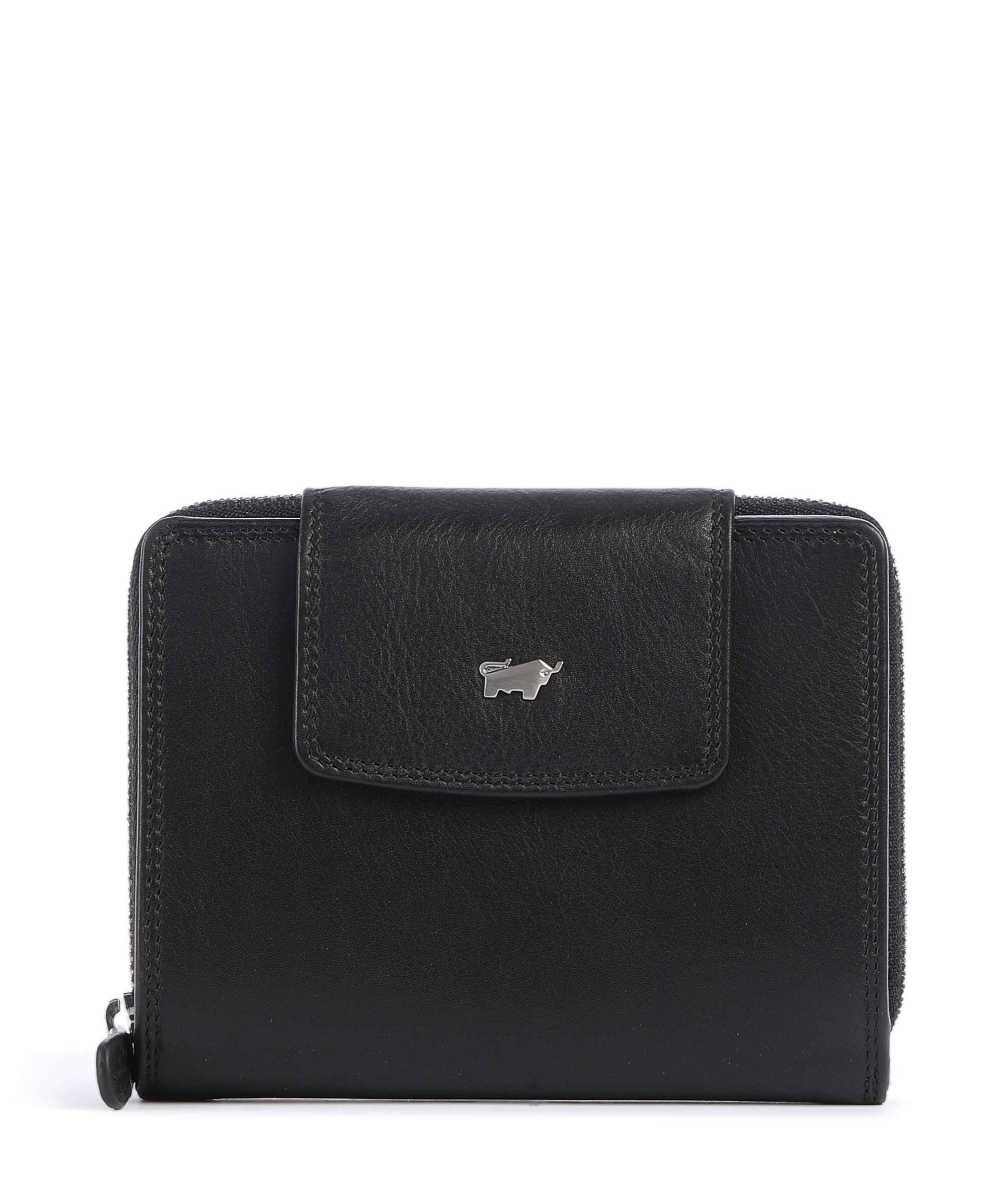 Braun Büffel Golf Wallet schwarz