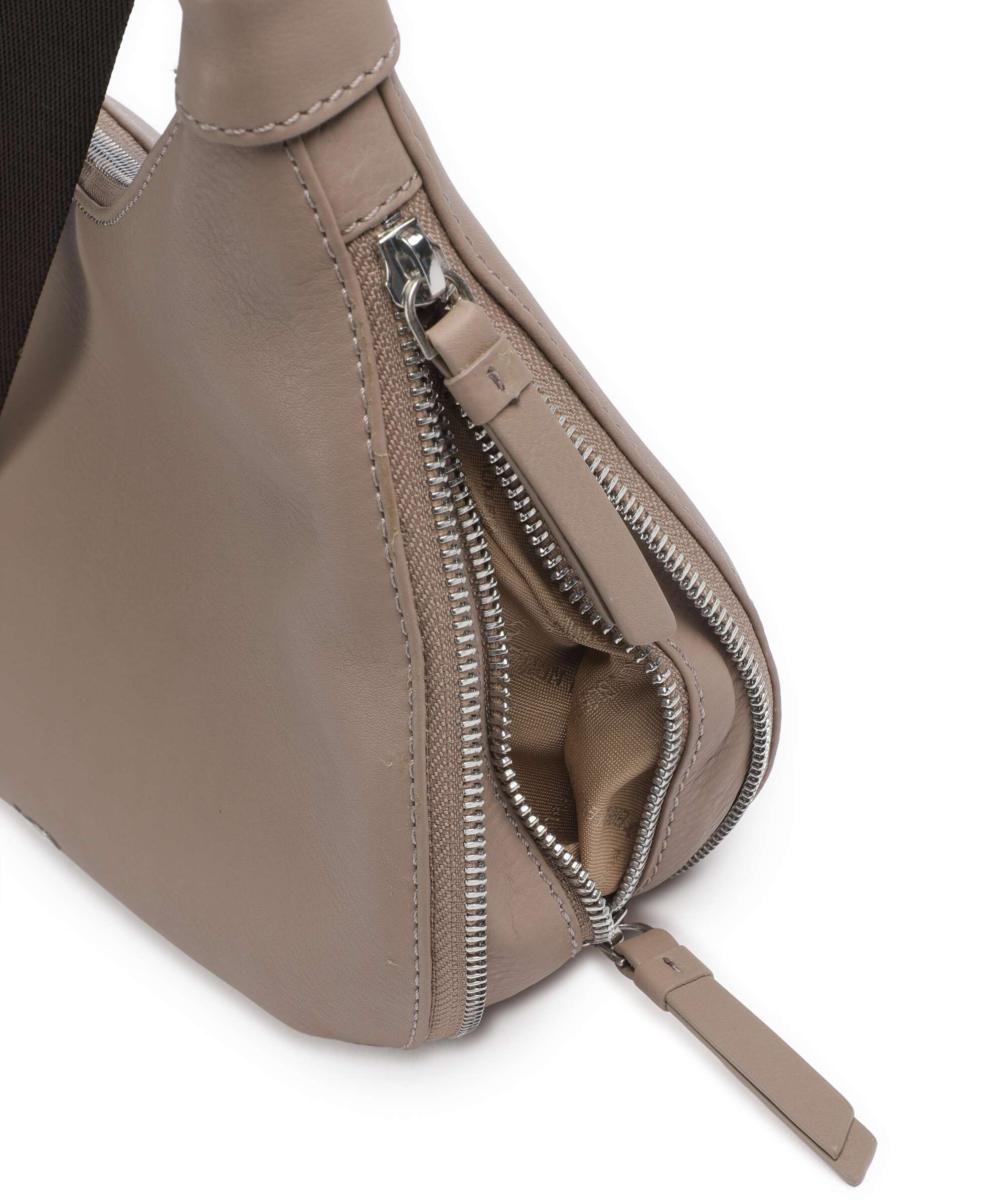 Braun Büffel Liv S Hobo bag taupe