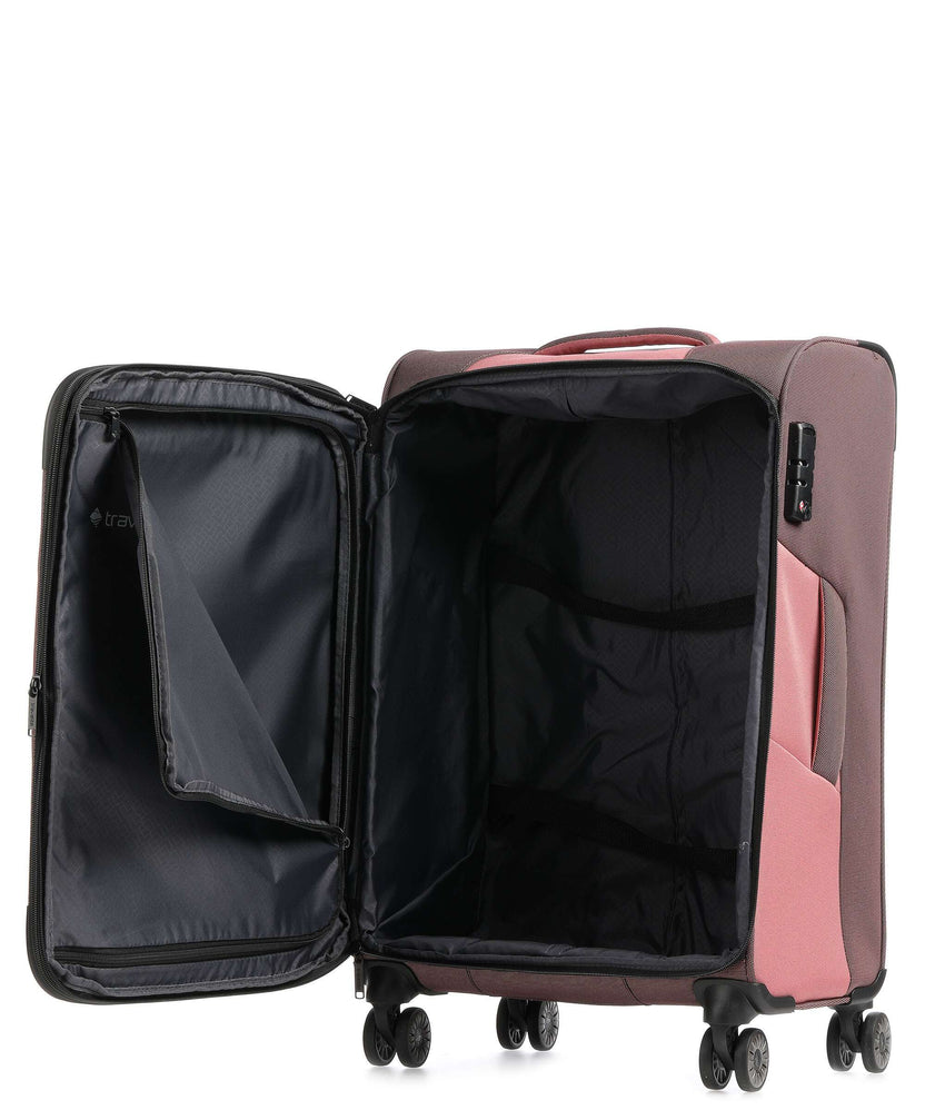 Travelite Viia Suitcase set (4 wheels) frühlingsrose