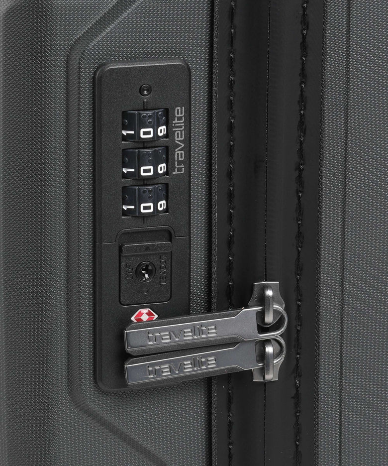 Travelite Elvaa S Spinner (4 wheels) schwarz