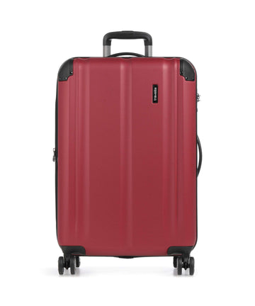Travelite City Kufr se 4 kolečky rot