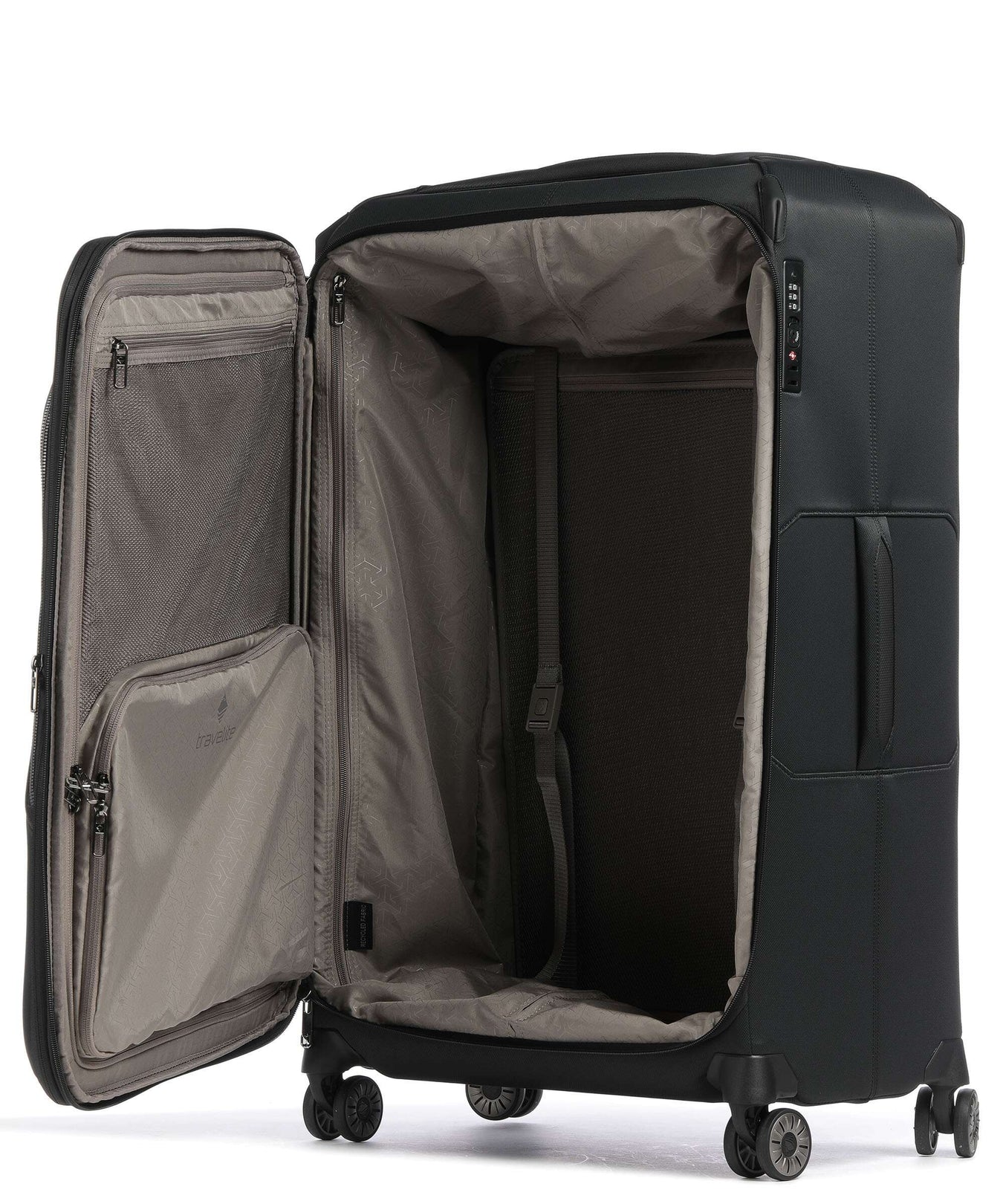 Travelite Priima L Spinner (4 wheels) schwarz