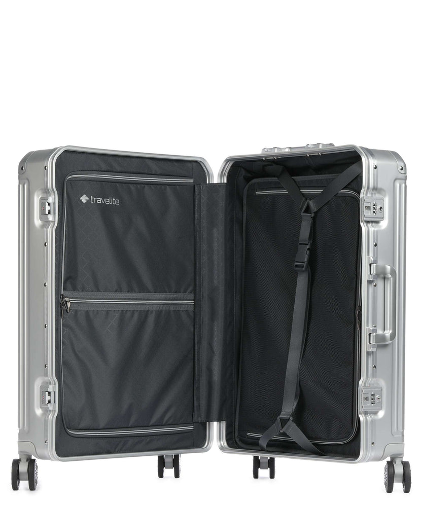 Travelite Next Spinner (4 wheels) silber
