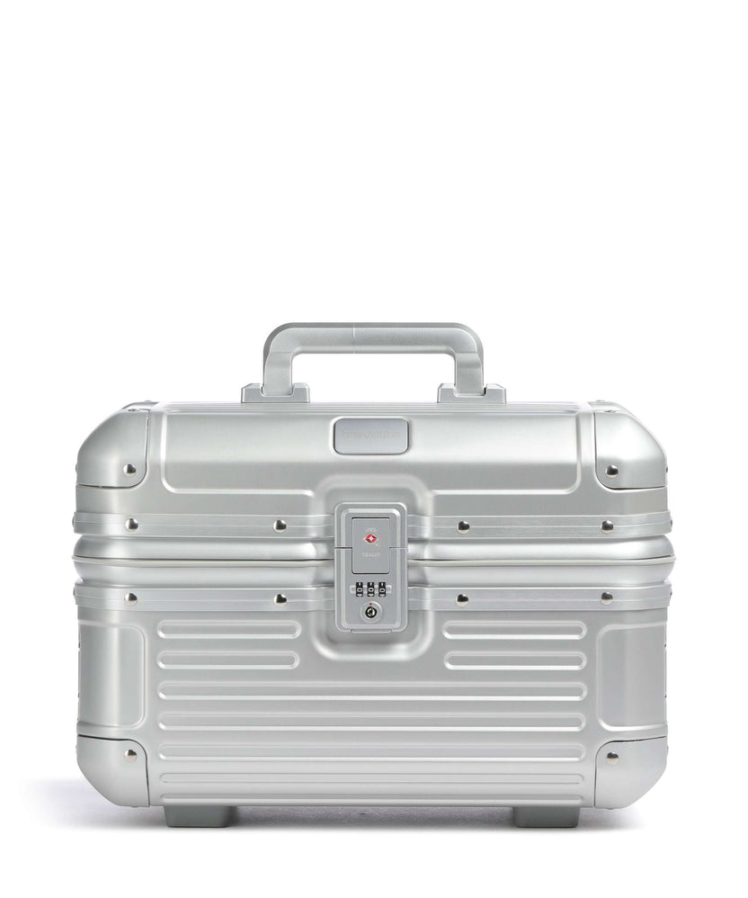 Travelite Next Beauty case silber