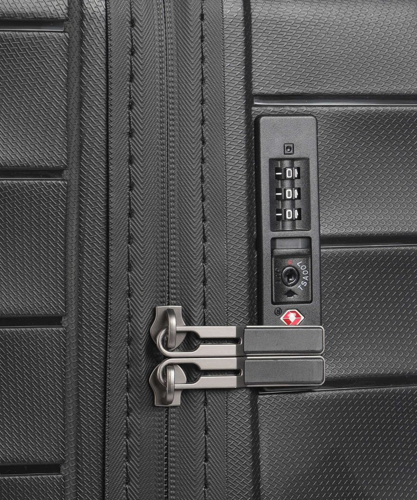 Travelite Mooby Spinner (4 wheels) schwarz