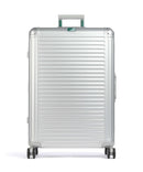 Travelite Next Kufr se 4 kolečky silber/grün