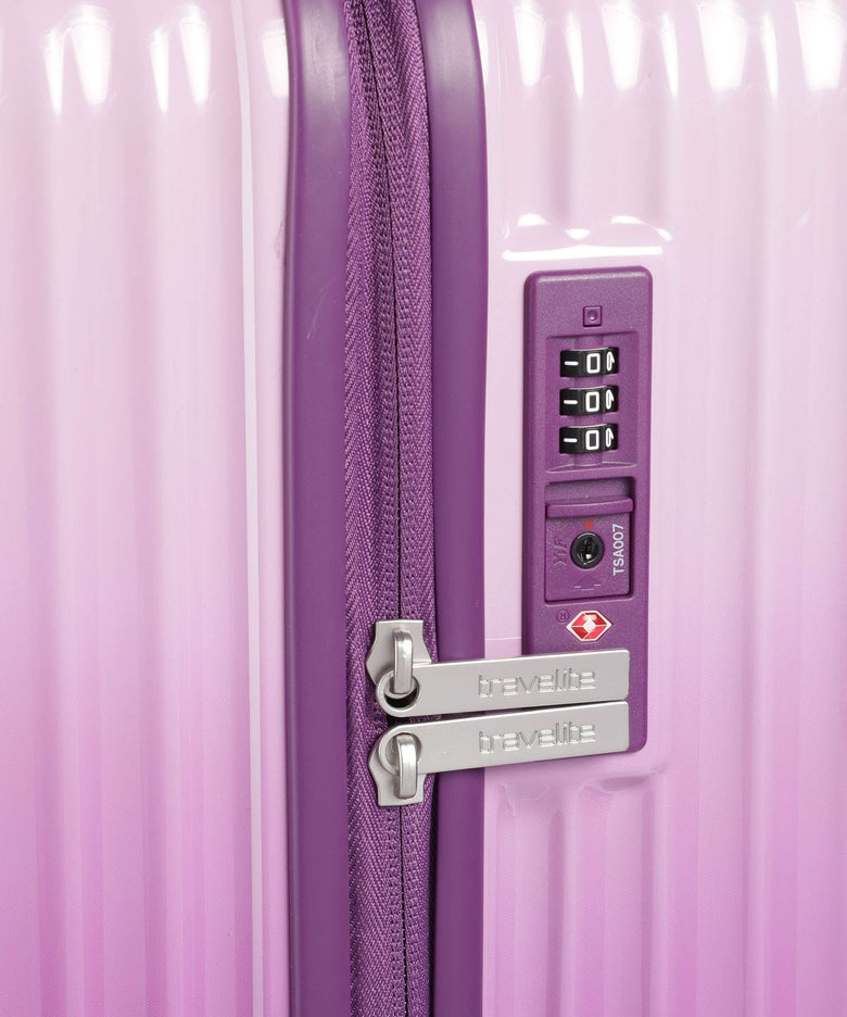 Travelite Lascana Edition Spinner (4 wheels) purple degrade