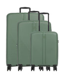 Travelite Air Stripe Sada kufrů green