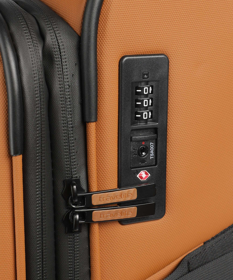 Travelite Briize Suitcase set (4 wheels) curry
