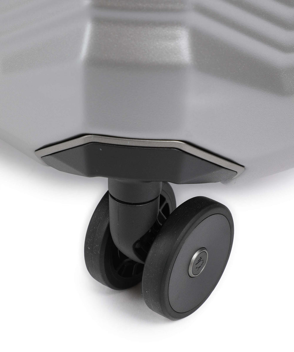 Travelite Millenium Suitcase set (4 wheels) silver