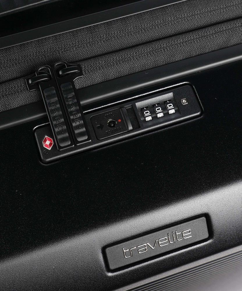 Travelite Millenium Spinner (4 wheels) black