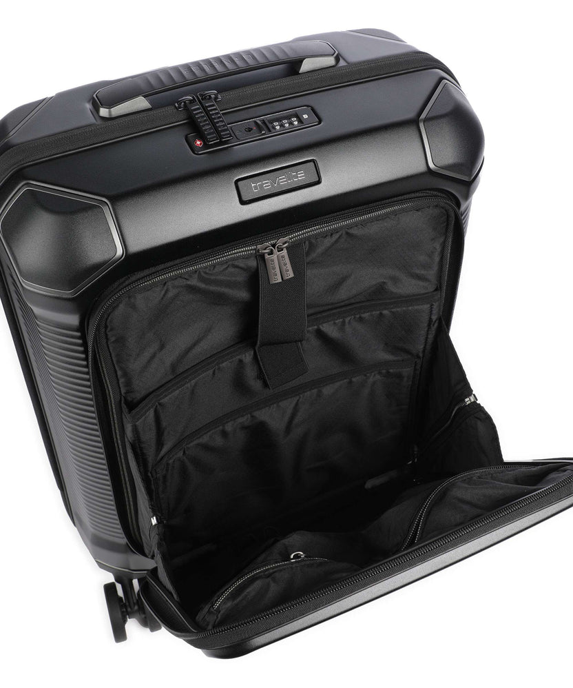 Travelite Millenium Spinner (4 wheels) black