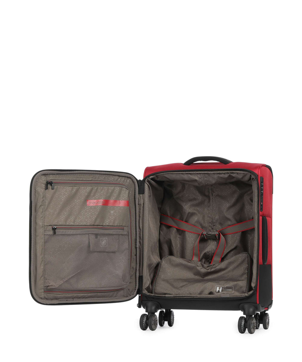 Travelite Crosslite 5.0 Spinner (4 wheels) red