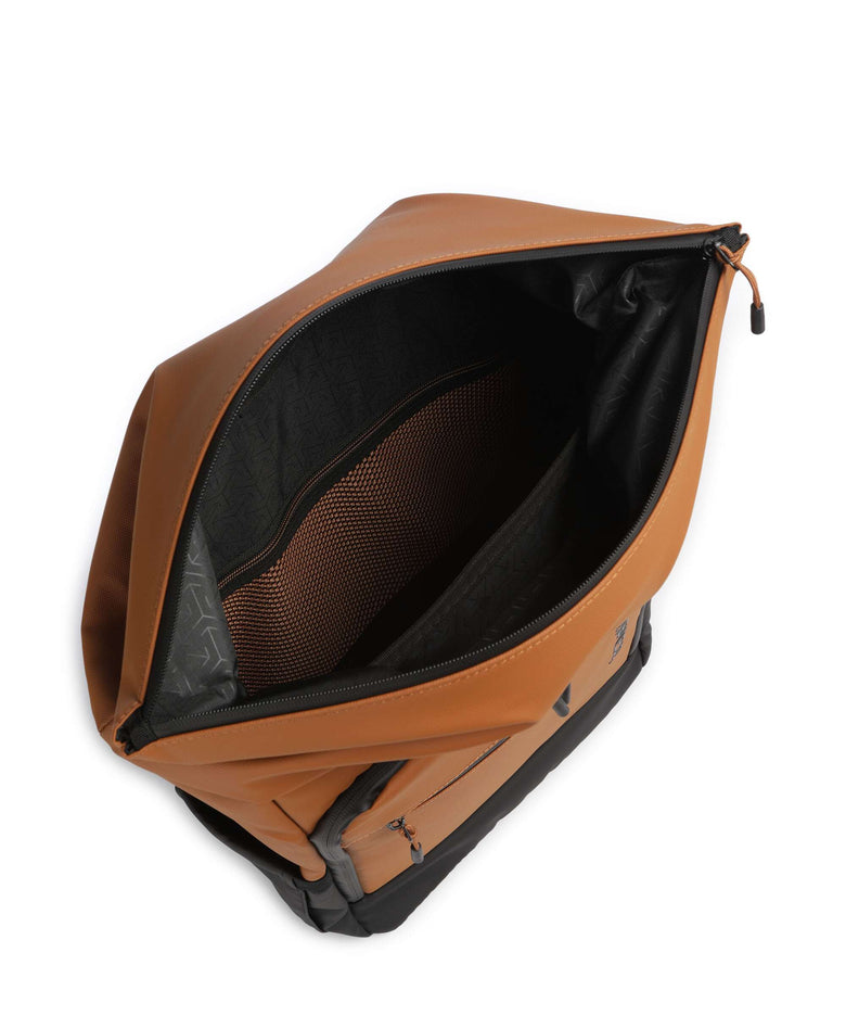 Travelite Briize M Rolltop backpack curry