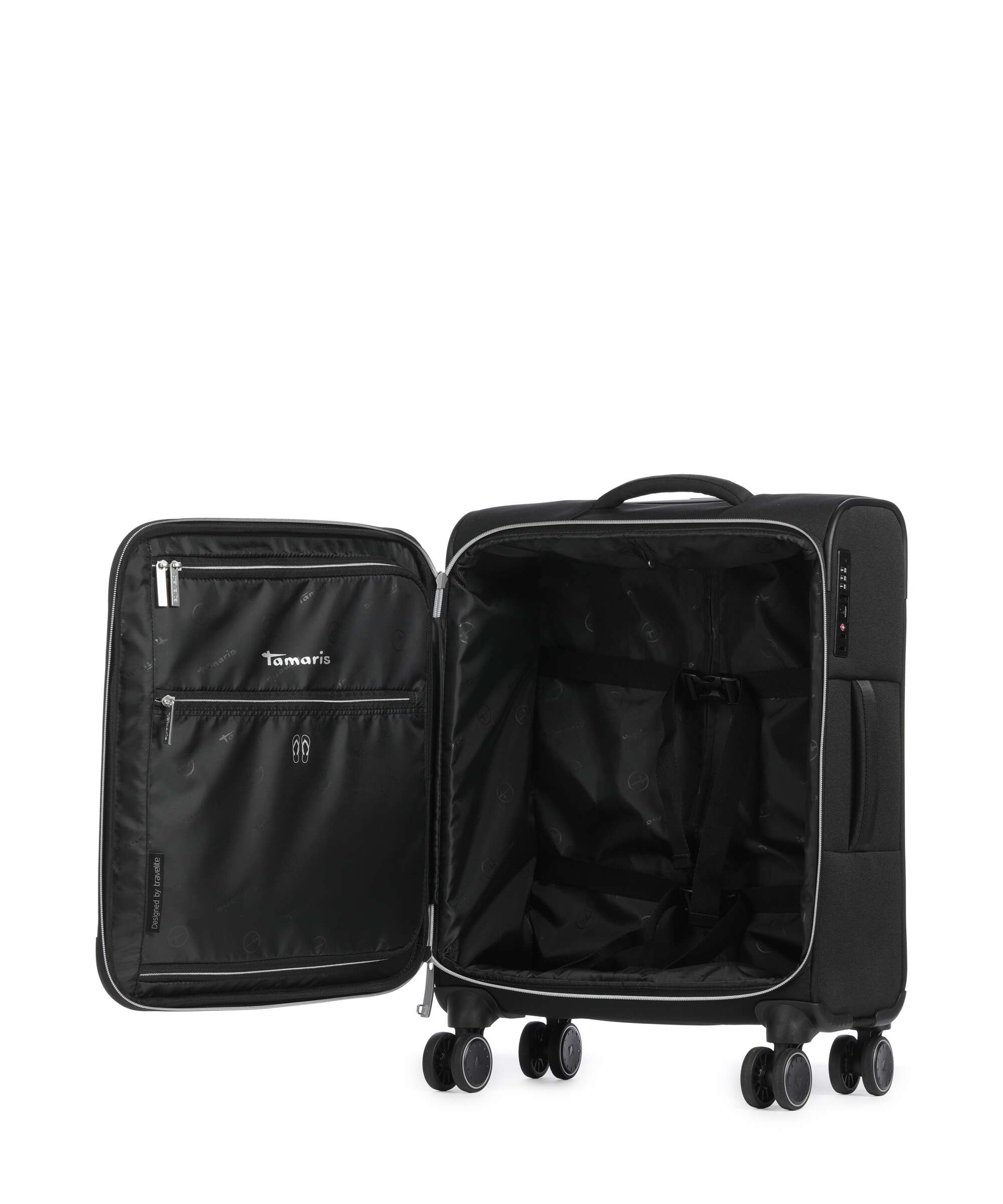 Travelite x Tamaris Voyaage Spinner (4 wheels) black