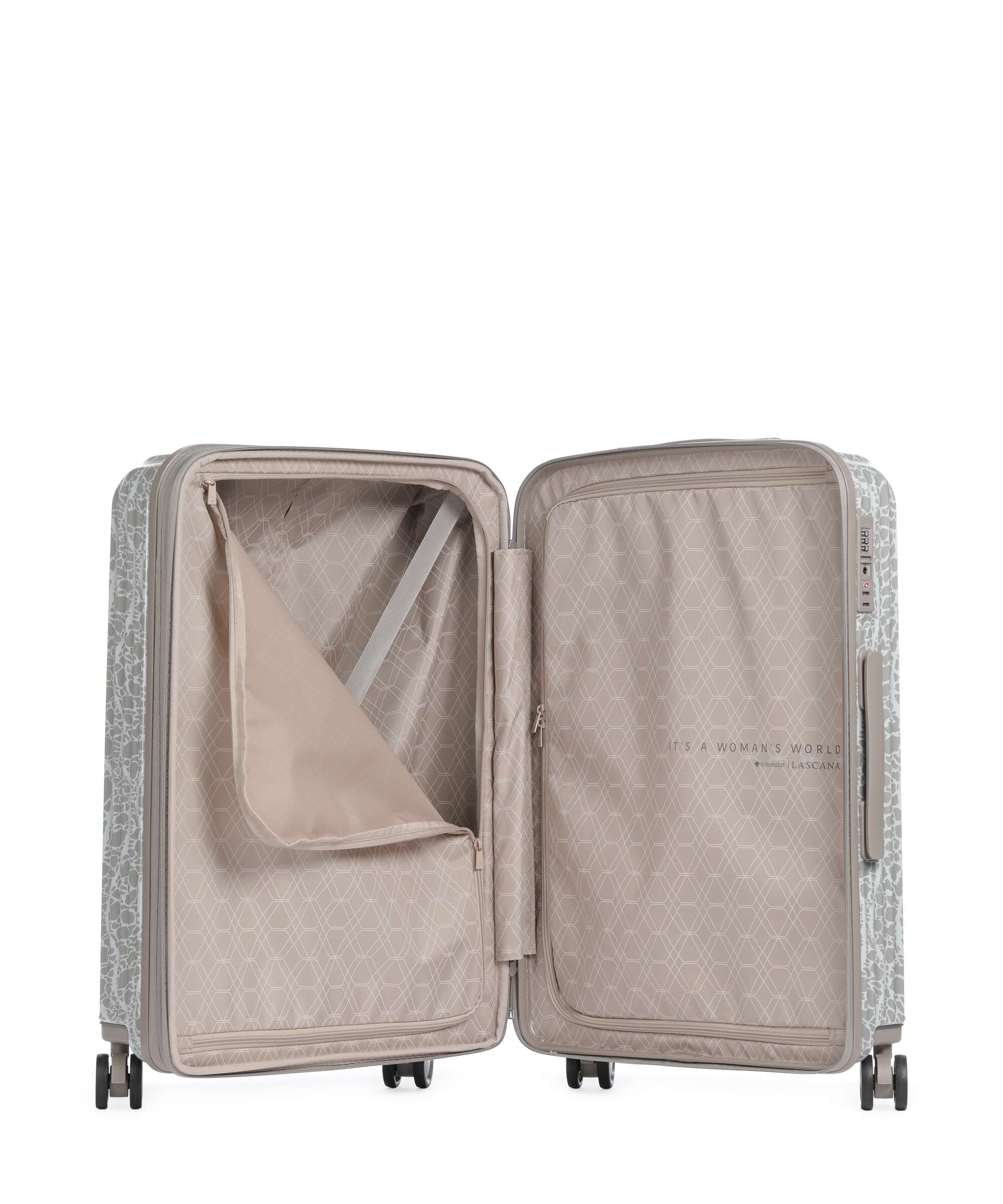 Travelite Lascana Edition Spinner (4 wheels) champagne