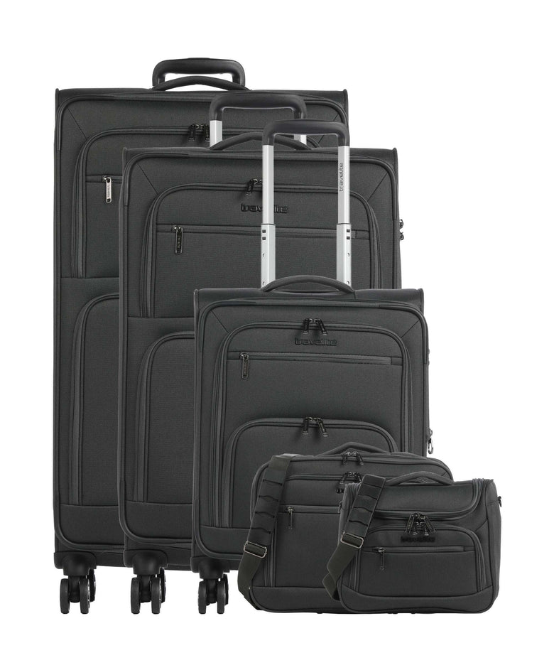 Travelite Cubis Suitcase set (4 wheels) anthracite