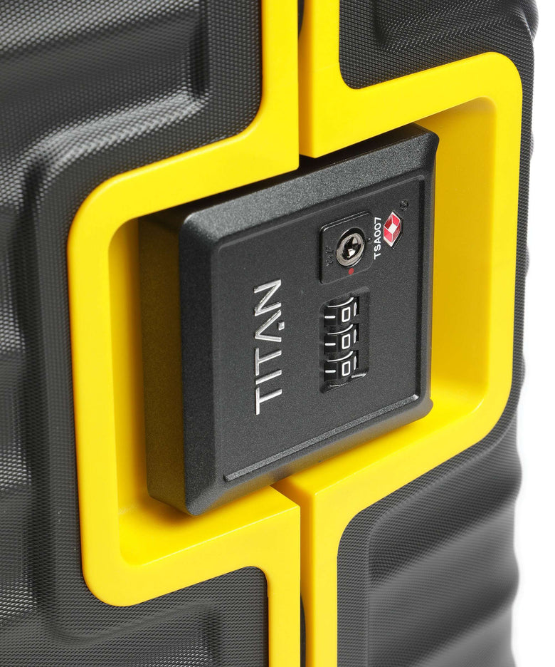 Titan Litron Frame S BVB Spinner (4 wheels) schwarz/gelb