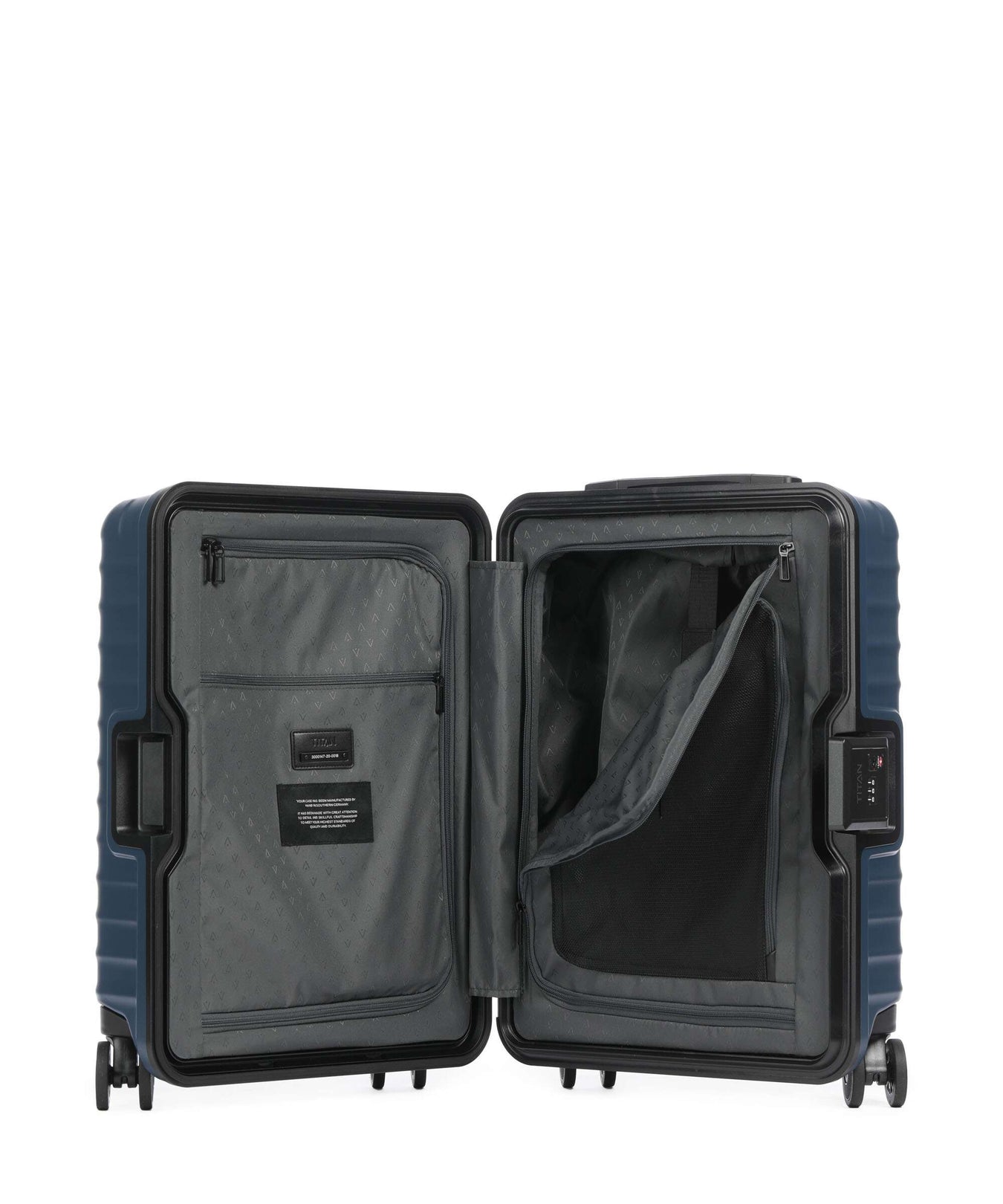 Titan Overseas Spinner (4 wheels) midnight blue