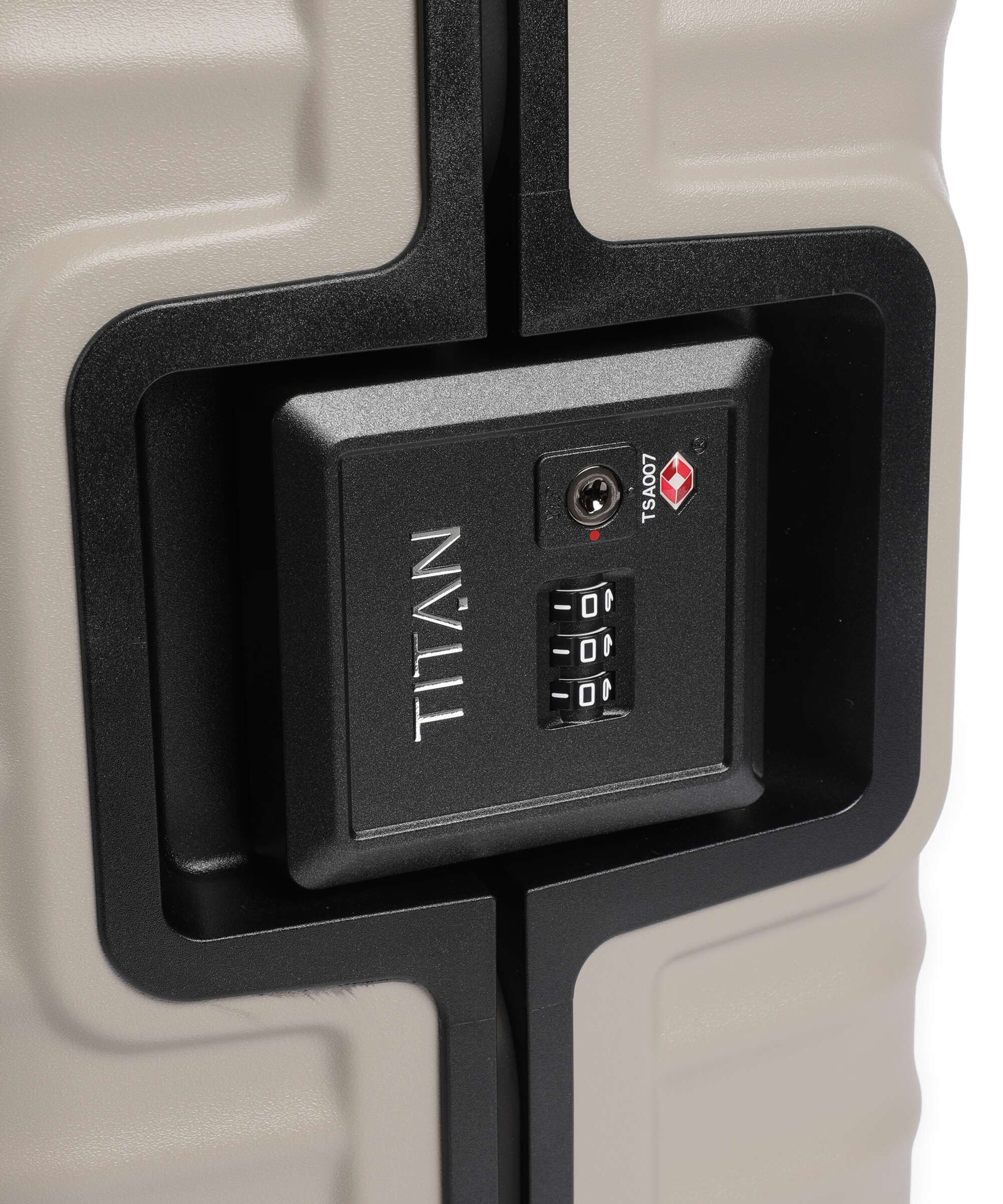Titan Overseas Spinner (4 wheels) moonstone grey