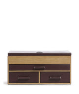 Windrose Wood Pouzdro na šperky braun