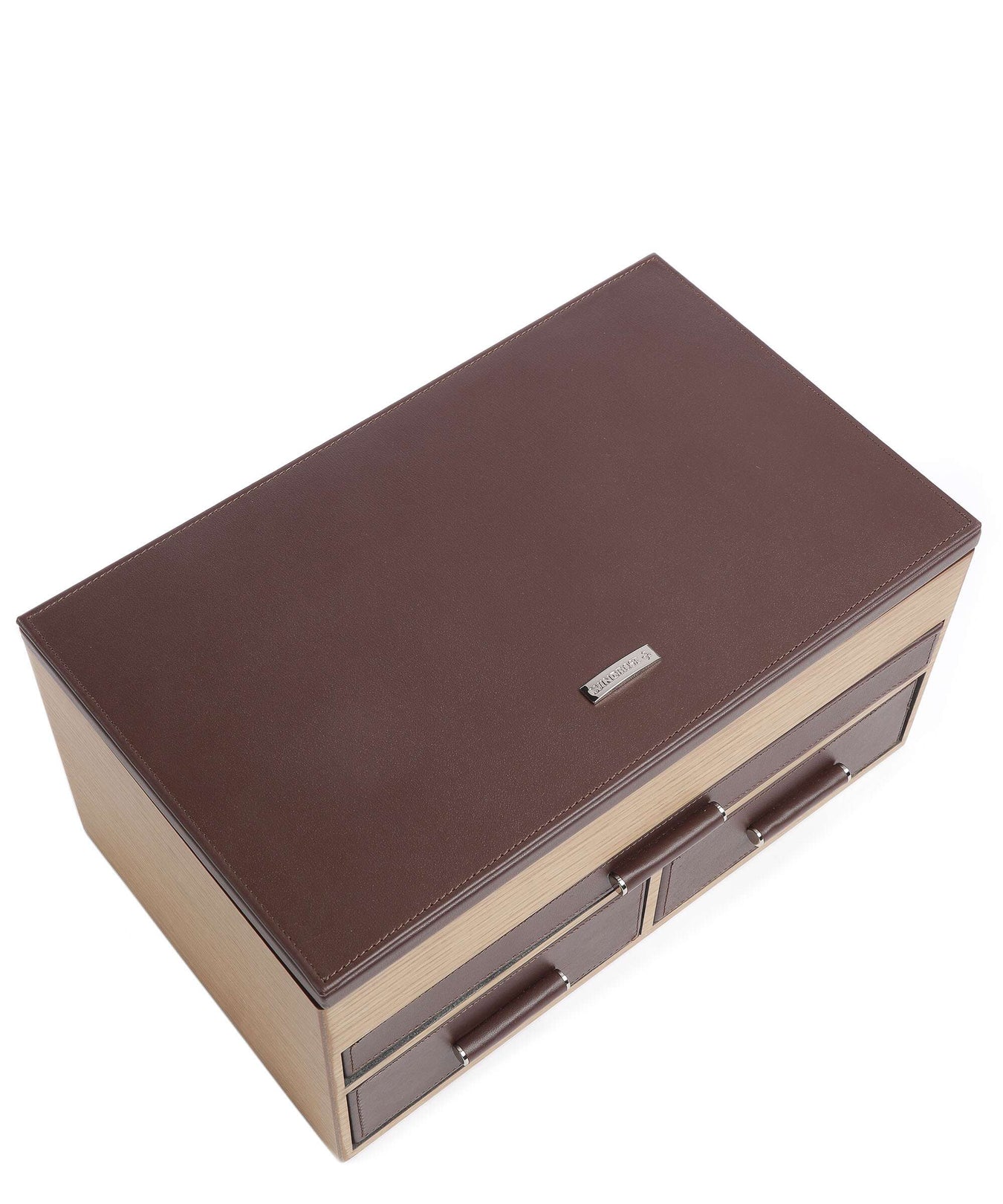 Windrose Wood Jewelry box braun