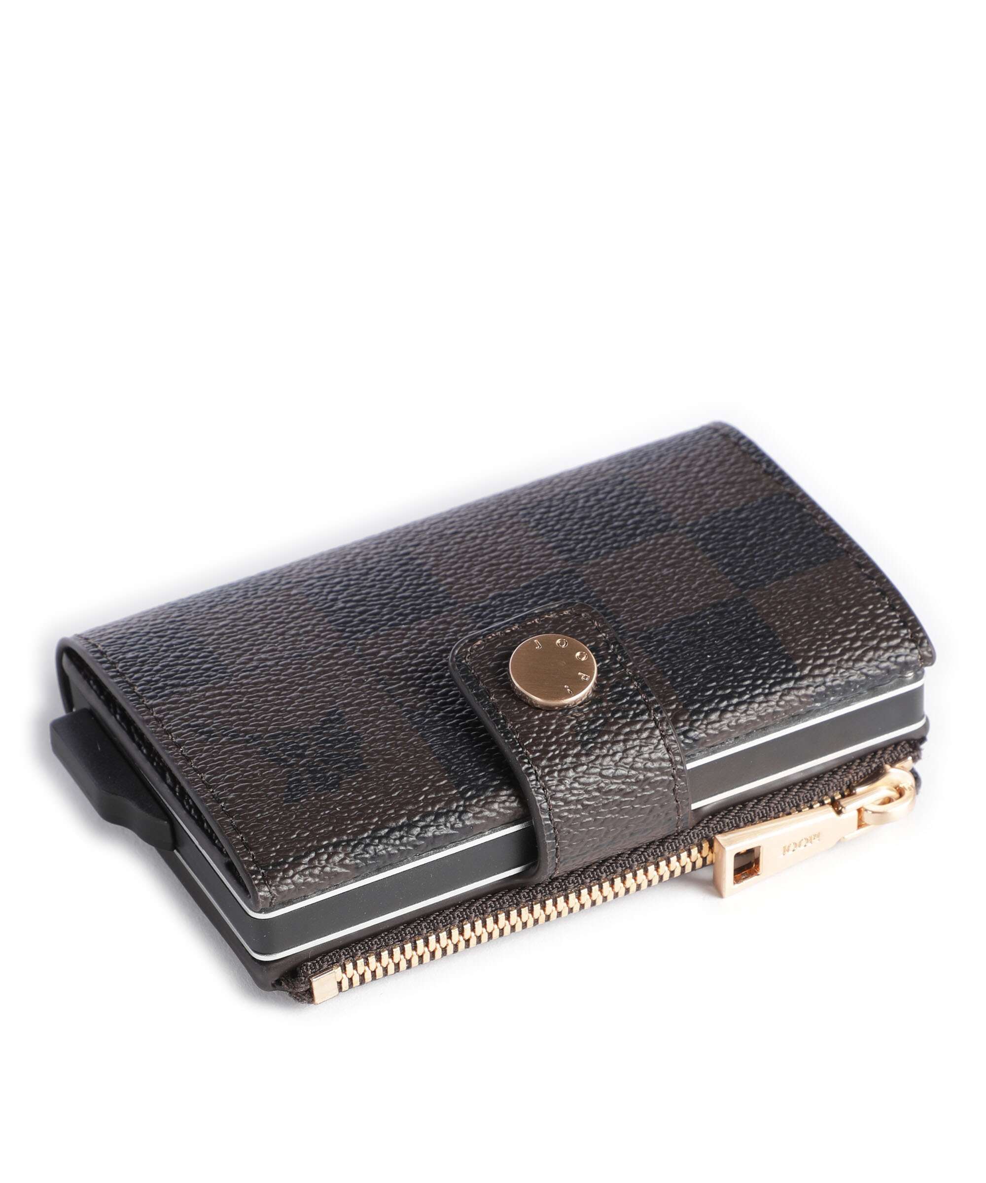JOOP! Cortina Piazza C-Four RFID Credit card holder seal brown