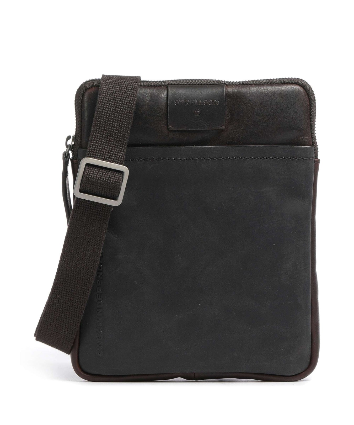 Strellson Brick Lane Crossbody bag dark brown