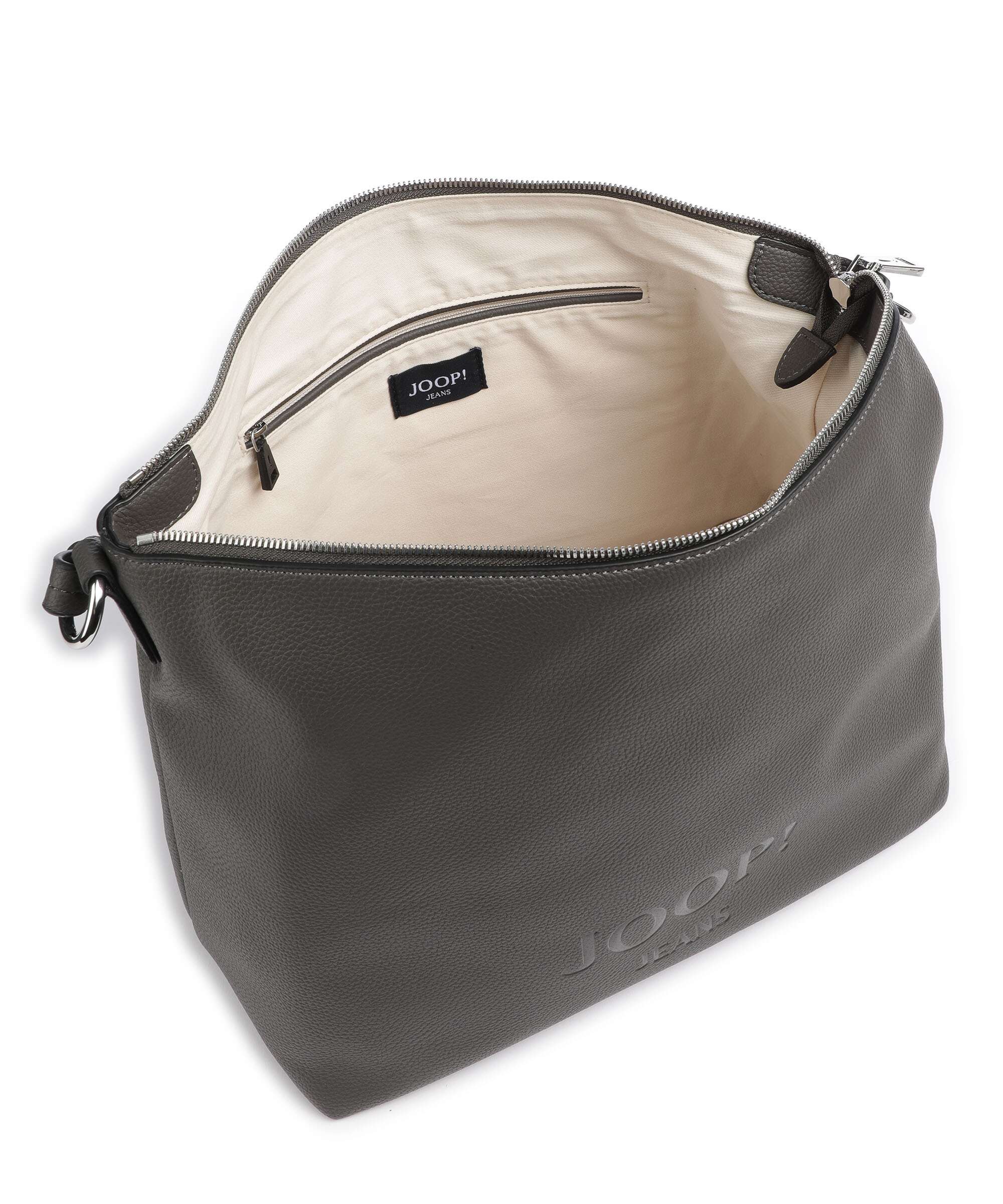 JOOP! Jeans Lettera 1.0 Dalia Hobo bag dark grey