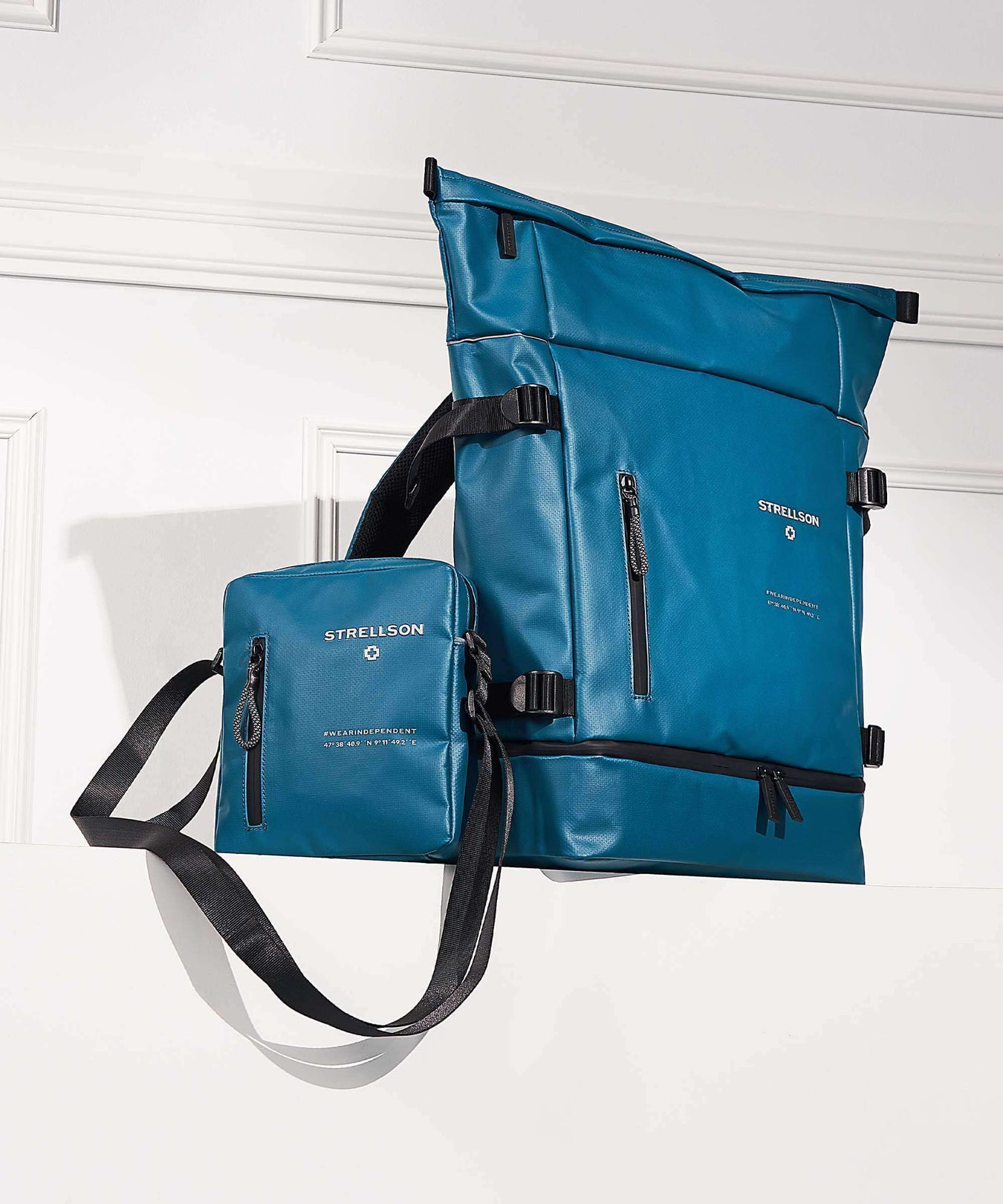 Strellson Stockwell 2.0 Crossbody bag petrol