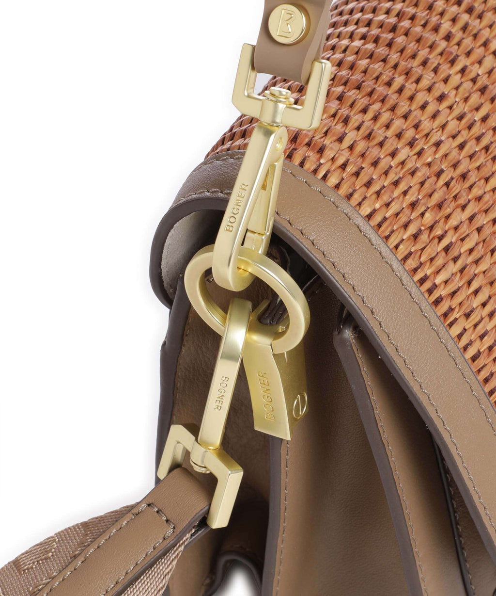 Bogner Bex Rafia Eartha Shoulder bag portabella
