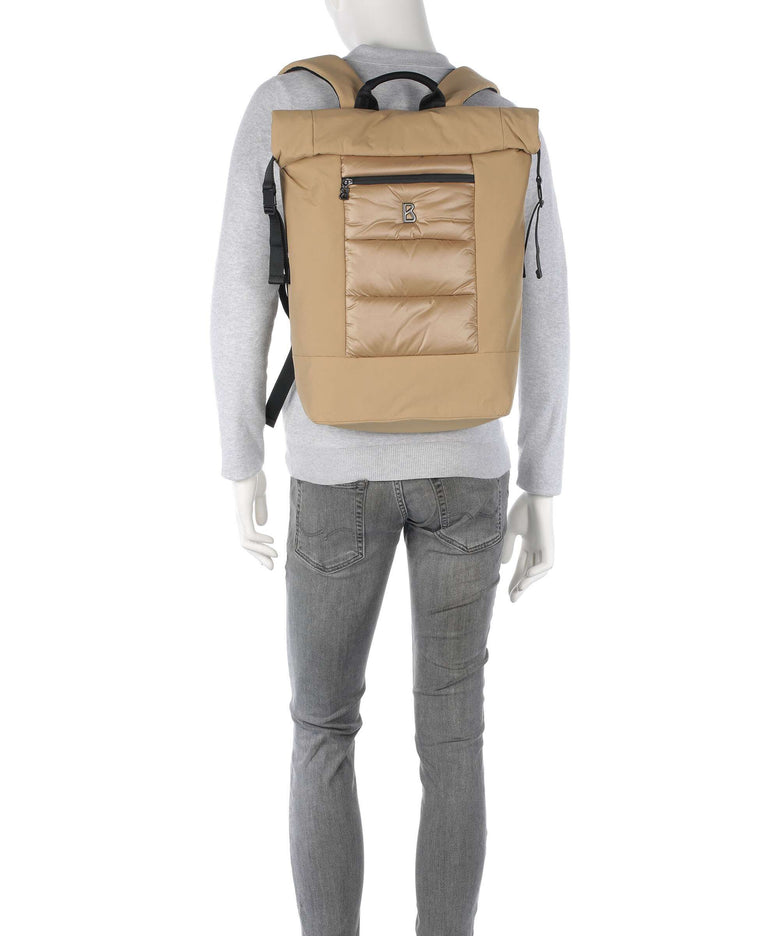 Bogner Monarch Leon Rolltop backpack tannin