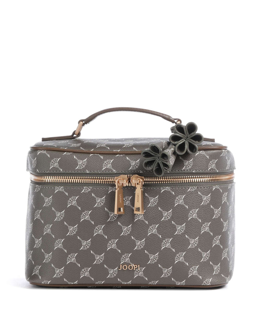 JOOP! Cortina 1.0 Flora Toiletry bag burnt olive