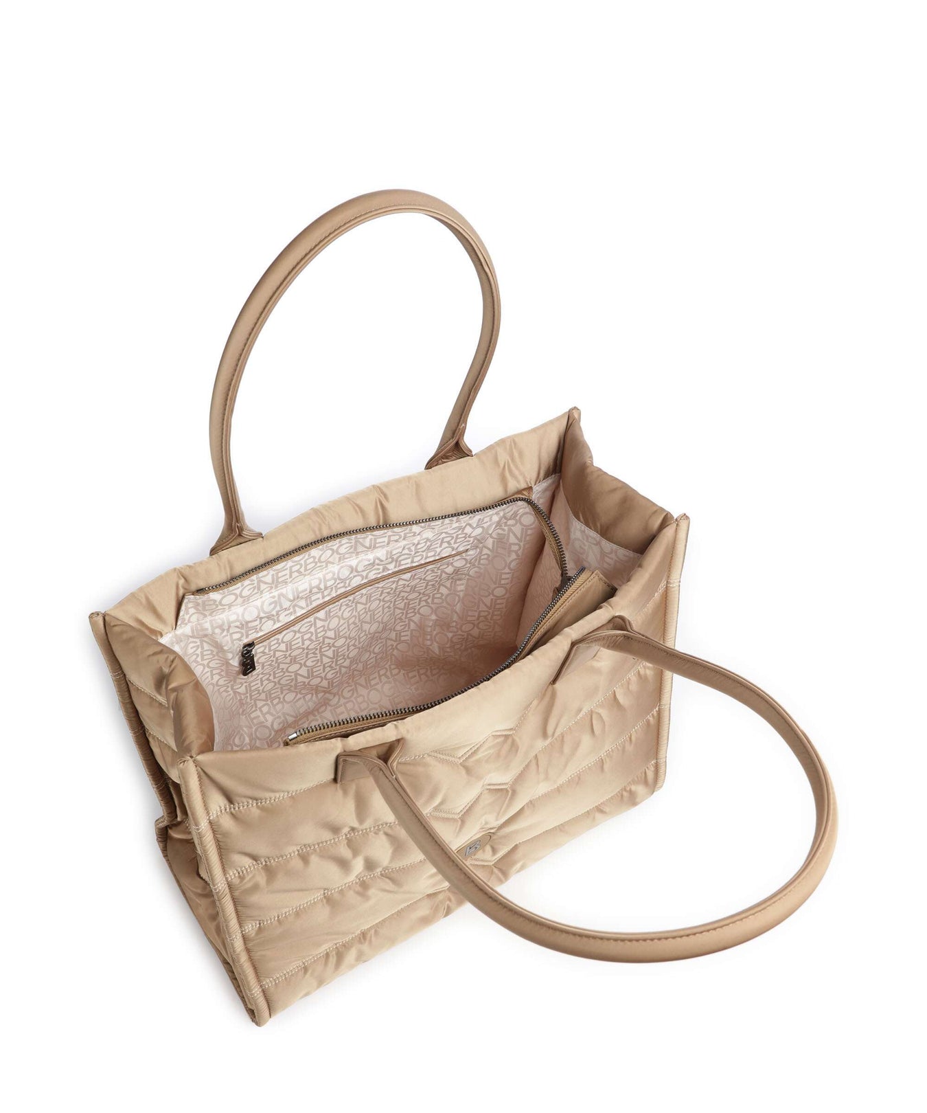 Bogner Wallis Tessuto Maylin Tote bag brown sugar