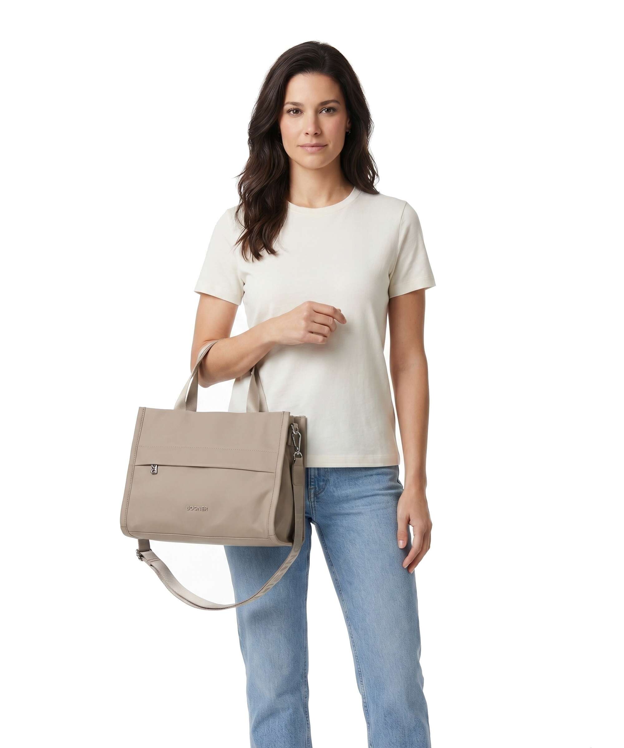Bogner Maxon Maylin Handbag greige