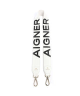 Aigner Fashion Popruh na kabelky white
