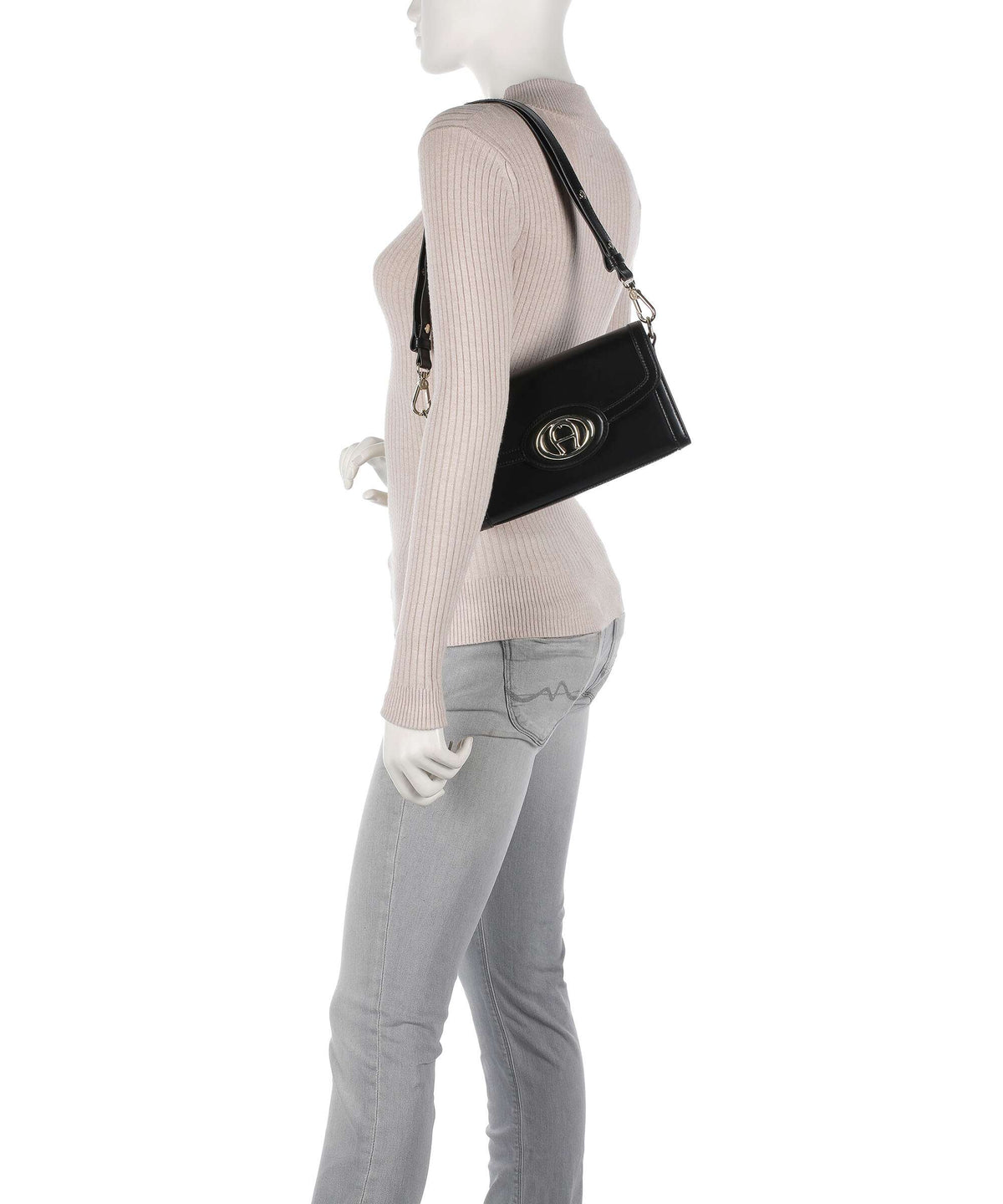 Aigner Luisa S Shoulder bag black