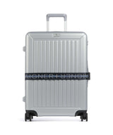Aigner InMotion M Kufr se 4 kolečky silver