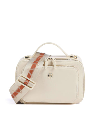 Aigner Zita S Kabelka přes rameno macadamia white