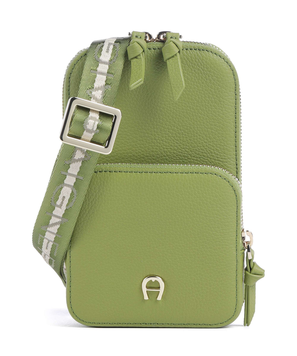 Aigner Zita Phone bag pistachio green