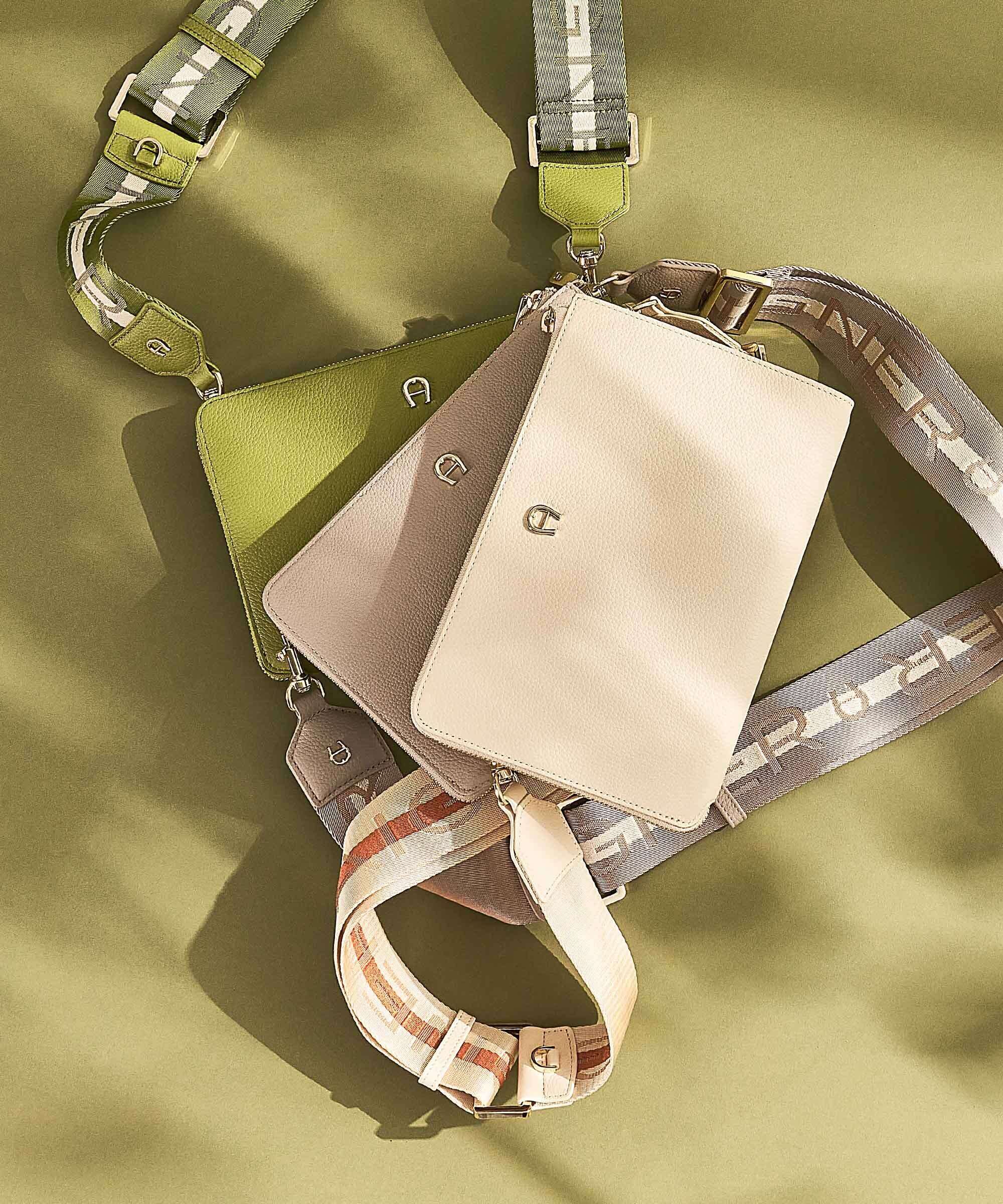 Aigner Zita Crossbody bag macadamia white