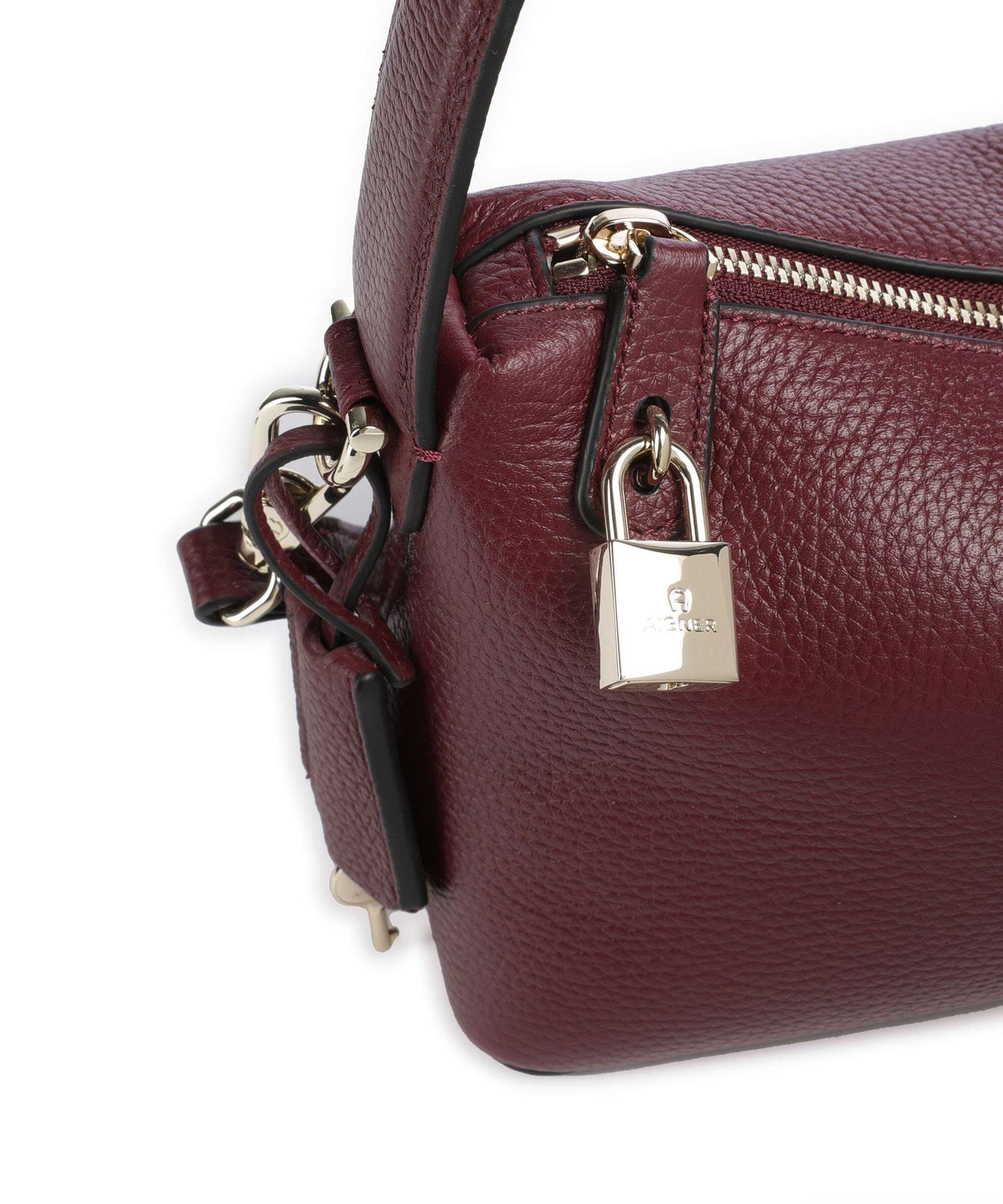 Aigner Delia S Shoulder bag burgundy