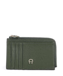 Aigner Delia Pouzdro na kreditní kartu dark olive